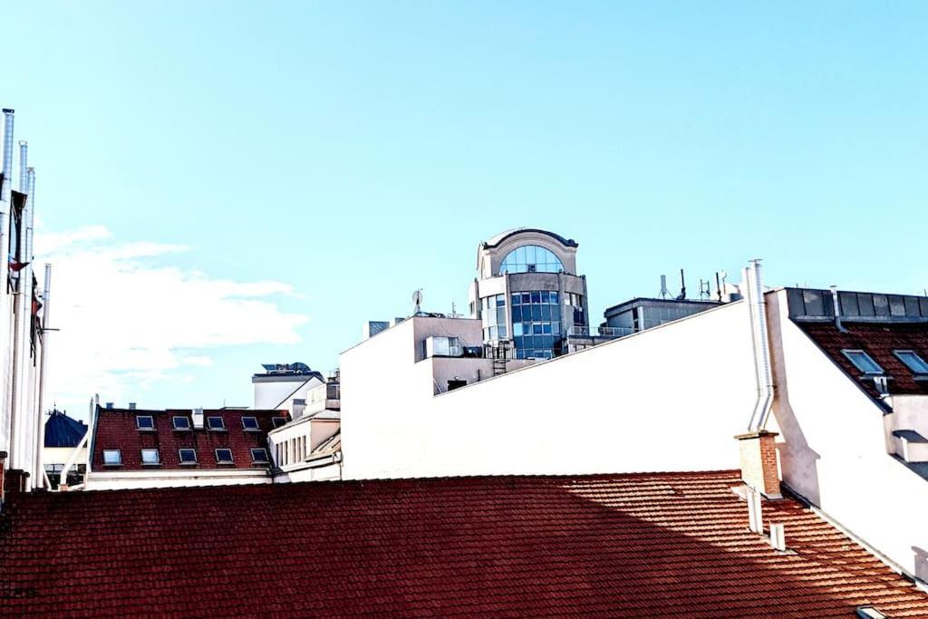 Skytop Modern Condo In Heart Of Downtown 布达佩斯 外观 照片